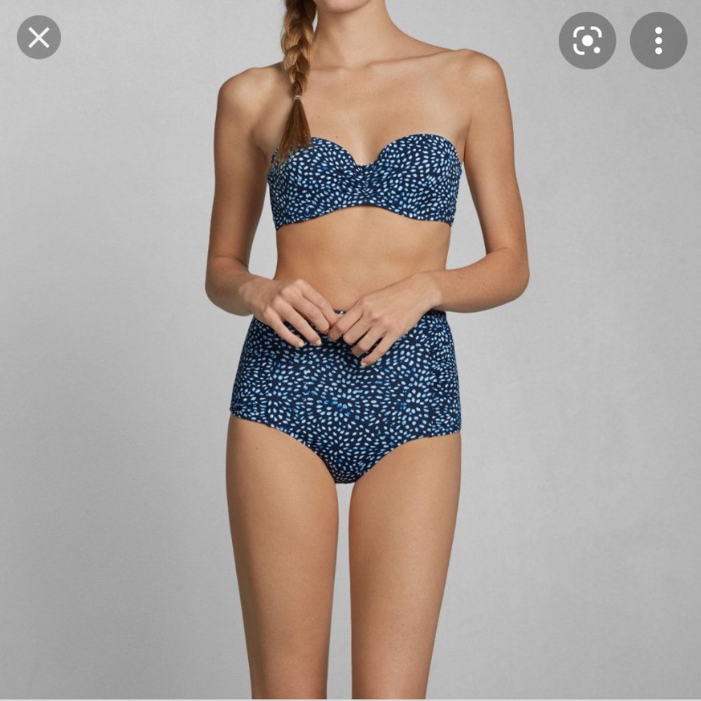A&F High Waisted Swim Bottom